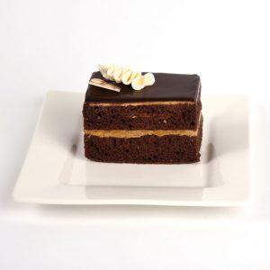 Chocolate Gateaux Cake Slice