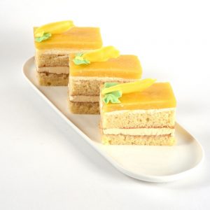 Mango Cake Slice