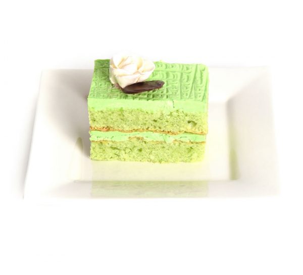 Matcha Tea Cake Slice