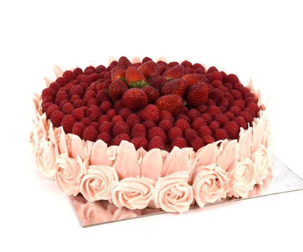 Raspberry Cake Round